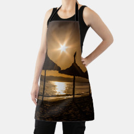 Sunset on the strand, Mallorca, Spanje Schort