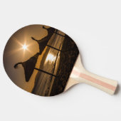 Sunset on the strand, Mallorca, Spanje Tafeltennisbatje (Zijkant)