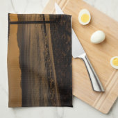 Sunset on the strand, Mallorca, Spanje Theedoek (Quarter Fold)