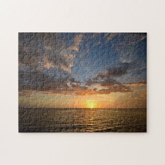 Sunset on the Water - 11x14 - 252 pc Legpuzzel (Horizontaal)