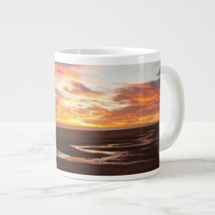 Sunset on the Zee of Cortez Grote Koffiekop