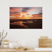 Sunset on the Zee of Cortez Poster (Keuken)