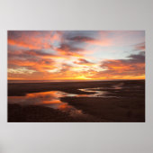 Sunset on the Zee of Cortez Poster (Voorkant)