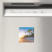 Sunset on Tropical Beach | Dominicaanse Republiek Magneet (Insitu (Vaatwasser))