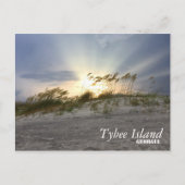 Sunset on Tybee Island, Georgia Briefkaart (Voorkant)