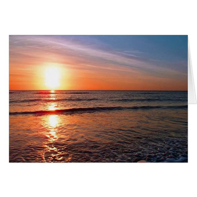 Sunset on Water (Voorkant Horizontaal)