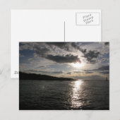 Sunset on Water Briefkaart (Voorkant / Achterkant)