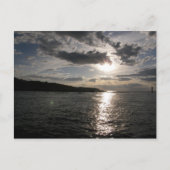 Sunset on Water Briefkaart (Voorkant)