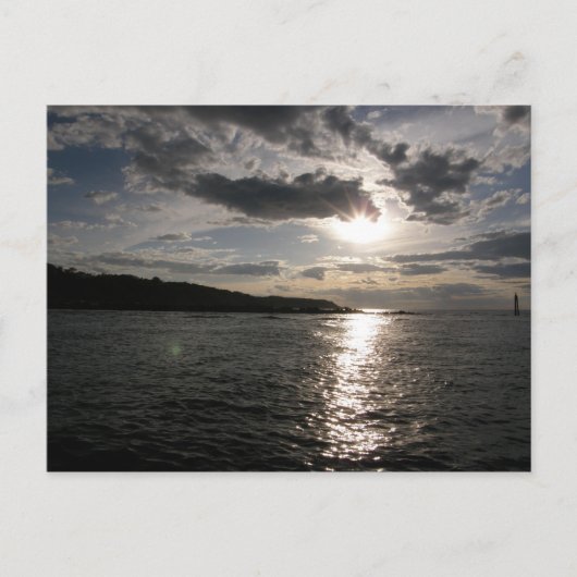 Sunset on Water Briefkaart (Voorkant)