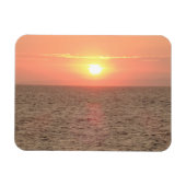 Sunset on Zee 3"x4" Magnet Magneet (Horizontaal)
