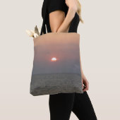 Sunset on Zee Canvas tas (Dichtbij)