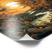 Sunset One Foto Afdruk (Hoek)