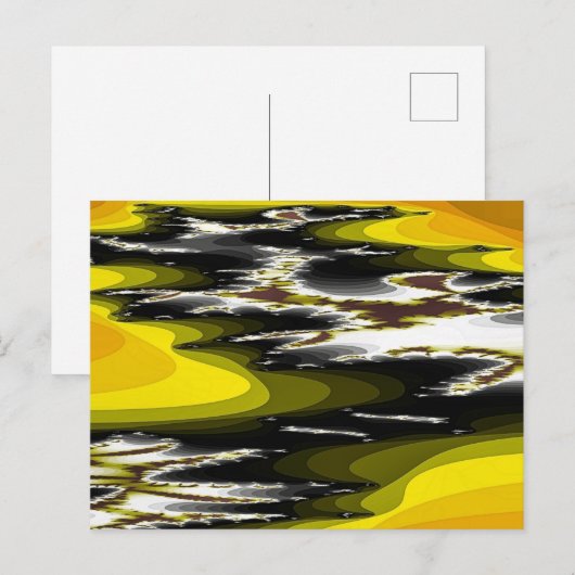 SUNSET OP WATER BRIEFKAART (Voorkant / Achterkant)