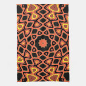 SUNSET ORANJE THEEDOEK (Verticaal)