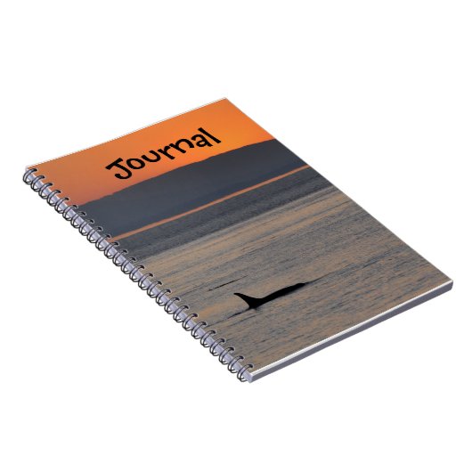 Sunset Orca Journal Notitieboek (Rechterzijde)