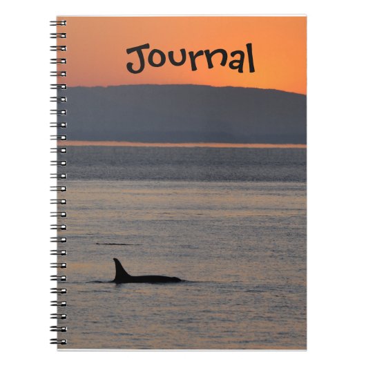 Sunset Orca Journal Notitieboek (Voorkant)