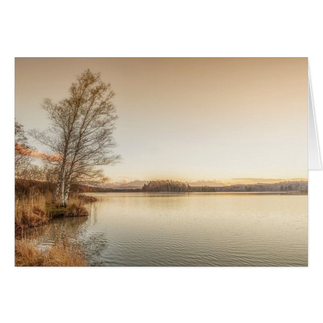 Sunset Osterseen (Voorkant Horizontaal)