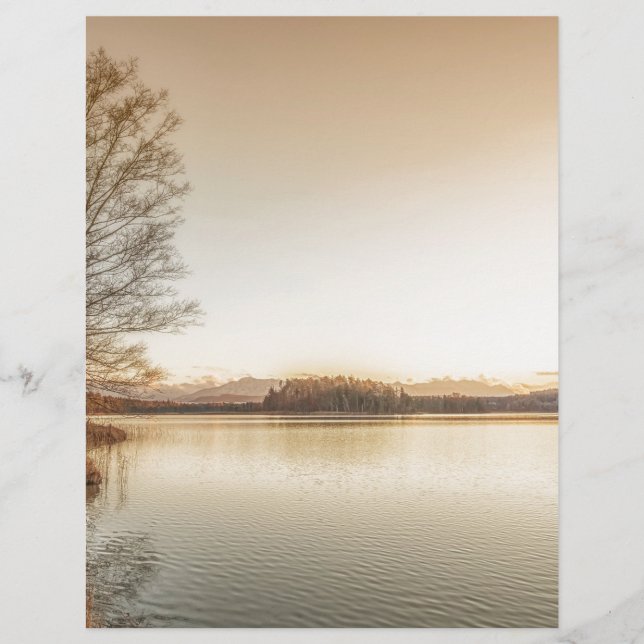 Sunset Osterseen (Voorkant)