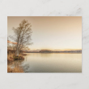 Sunset Osterseen Briefkaart