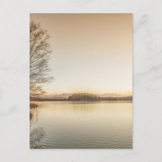 Sunset Osterseen Briefkaart