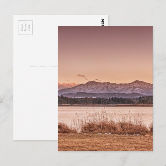 Sunset Osterseen Briefkaart (Voorkant / Achterkant)