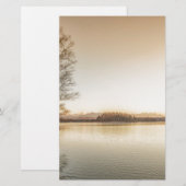 Sunset Osterseen Briefpapier (Voorkant / Achterkant)