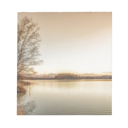 Sunset Osterseen Notitieblok (Voorkant)