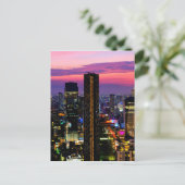 Sunset over Bangkok Briefkaart (Staand voorkant)