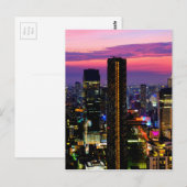 Sunset over Bangkok Briefkaart (Voorkant / Achterkant)