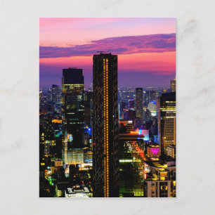 Sunset over Bangkok Briefkaart