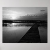 Sunset over Banks Channel Poster (Voorkant)