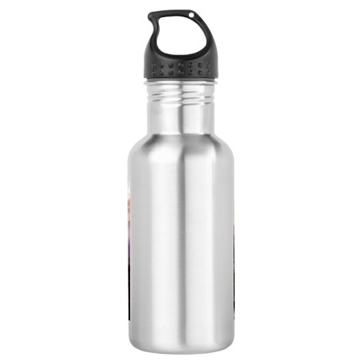 Sunset over bosfoto waterfles  (Achterkant)