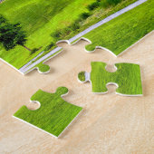 Sunset Over Chicago, Illinois, Verenigde Staten Legpuzzel (Zijkant)