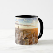 Sunset Over Chicago Mok (Voorkant rechts)