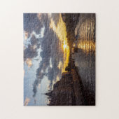 Sunset over Conciergerie - Parijs, Frankrijk Legpuzzel (Verticaal)