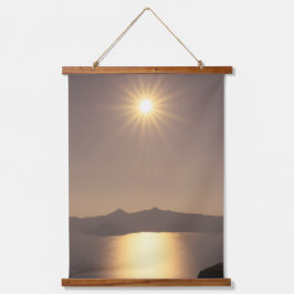 Sunset over Crater Lake Hangend Wandkleed