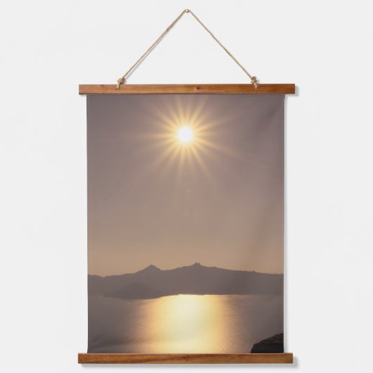 Sunset over Crater Lake Hangend Wandkleed (Voorkant)