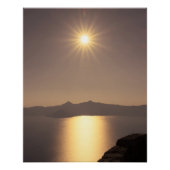 Sunset over Crater Lake Perfect Poster (Voorkant)