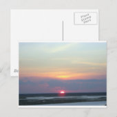 Sunset Over de baai in Margate, NJ Briefkaart (Voorkant / Achterkant)