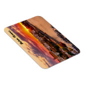 Sunset over de haven van Mahon - Menorca, Spanje Magneet (Rechterzijde)