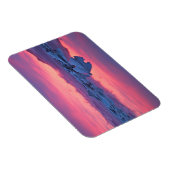 Sunset Over de Jokulsarlon Glacier Lagoon Magneet (Rechterzijde)