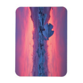 Sunset Over de Jokulsarlon Glacier Lagoon Magneet (Verticaal)