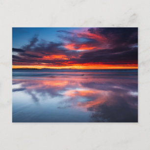 Sunset over de Kanaaleilanden, CA Briefkaart