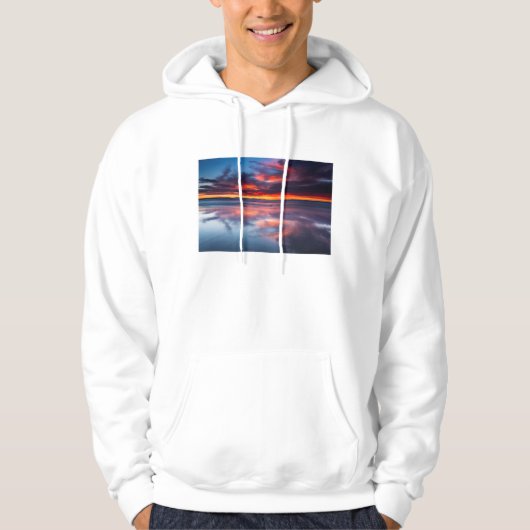 Sunset over de Kanaaleilanden, CA Hoodie (Voorkant)