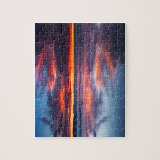 Sunset over de Kanaaleilanden, CA Legpuzzel (Verticaal)