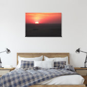 Sunset over de Palouse Canvas Afdruk (Insitu (Slaapkamer))