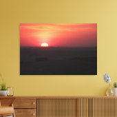 Sunset over de Palouse Canvas Afdruk (Insitu (Woonkamer))