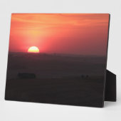 Sunset over de Palouse Fotoplaat (Zijkant)