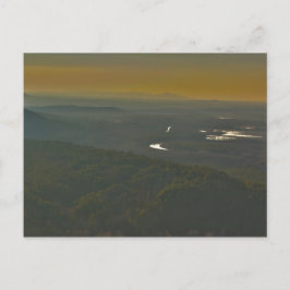 Sunset over de Petit Jean River Valley, Arkansas Briefkaart