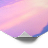 Sunset Over de Rockies nabij Denver, Colorado Poster (Hoek)